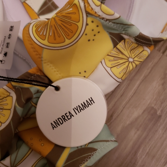 Andrea Iyamah Sari Lemon Print One Piece - Picture 14 of 14